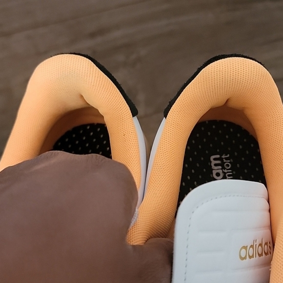 Adidas Grand Court Alpha White Flash Orange Size 10 - Picture 4 of 9